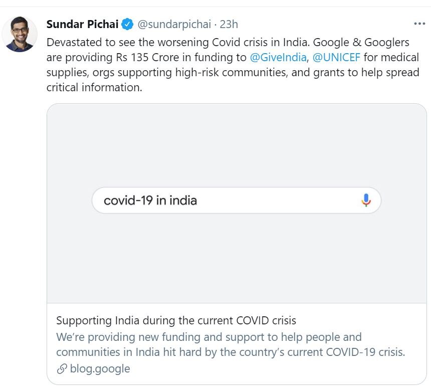 Sundar Pichai
