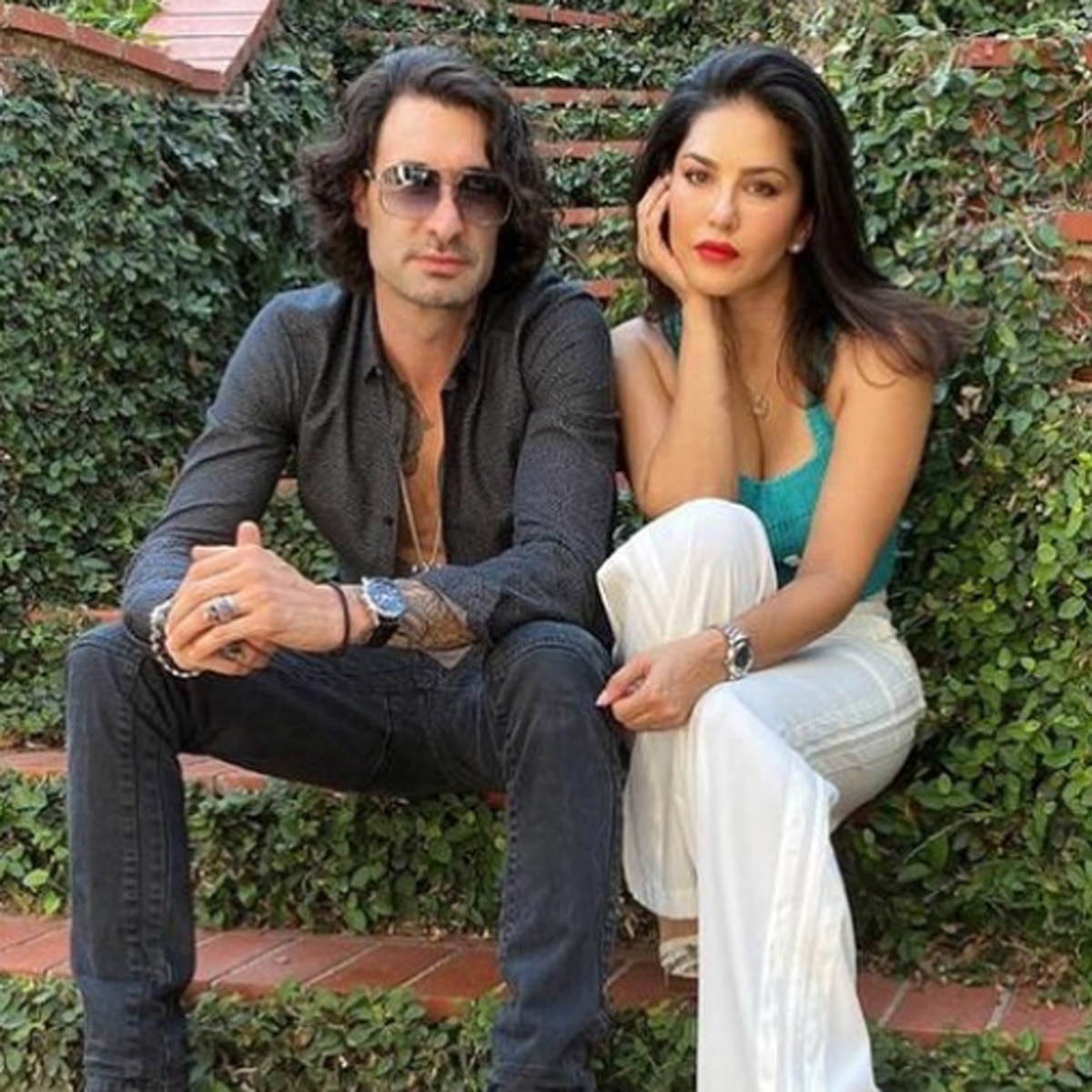 सनी ल‍ियोनी-डेनियल वेबर  