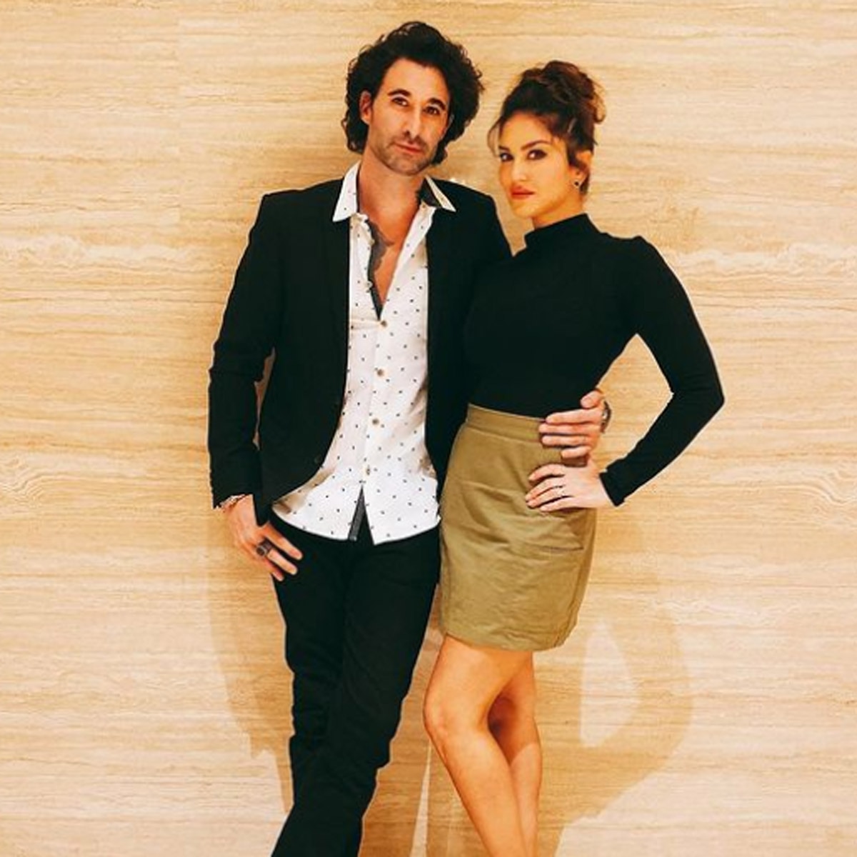 सनी ल‍ियोनी-डेनियल वेबर  