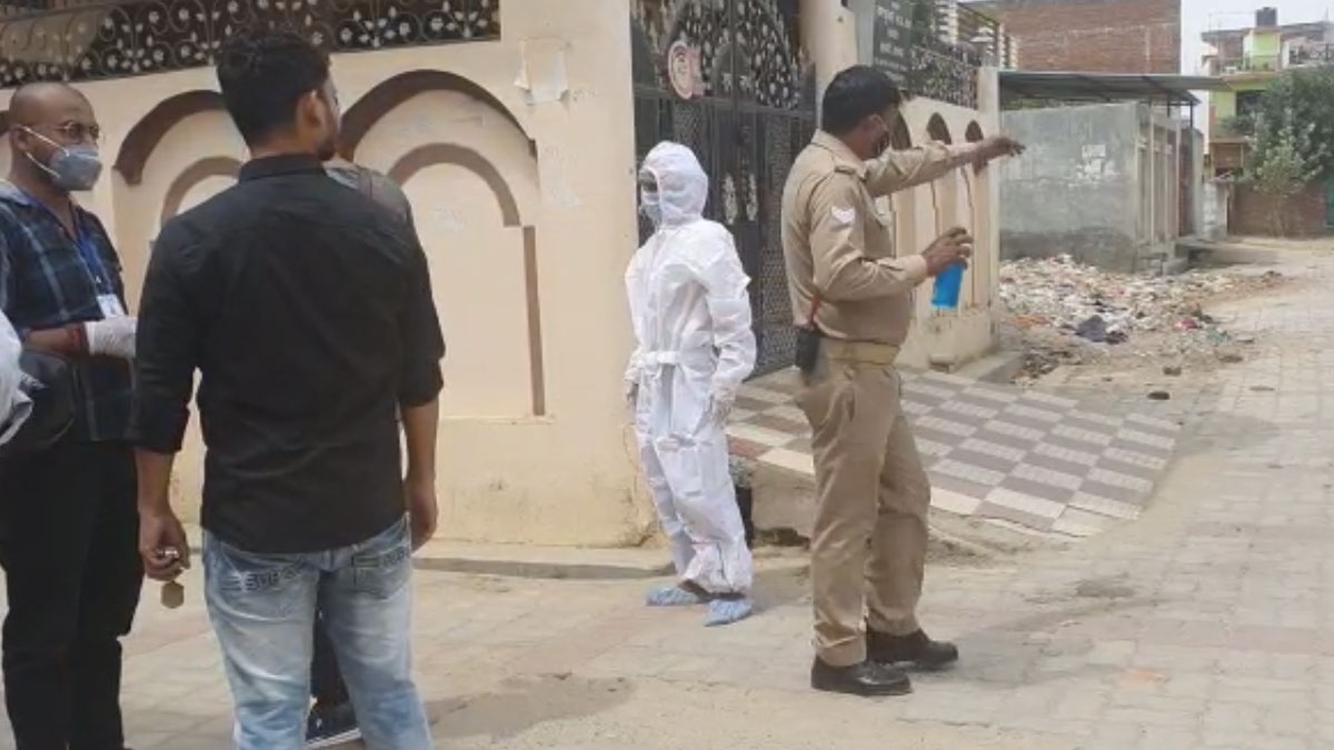 तीन दिन से मृत पड़ी हुई थी कोरोना पॉजिटिव बुजुर्ग महिला