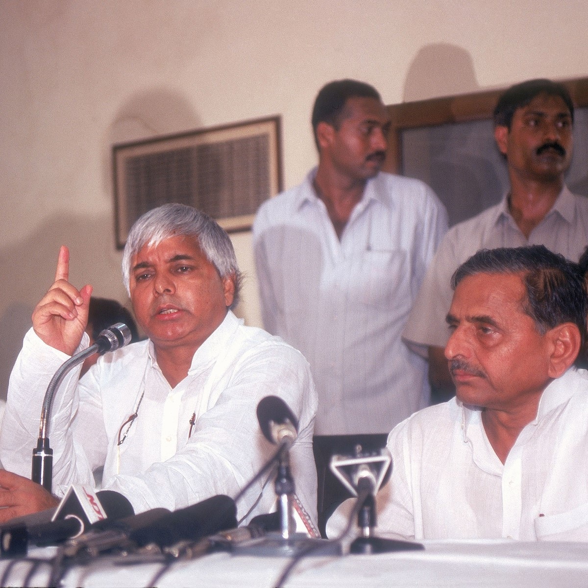 Lalu Yadav and mulayam singh