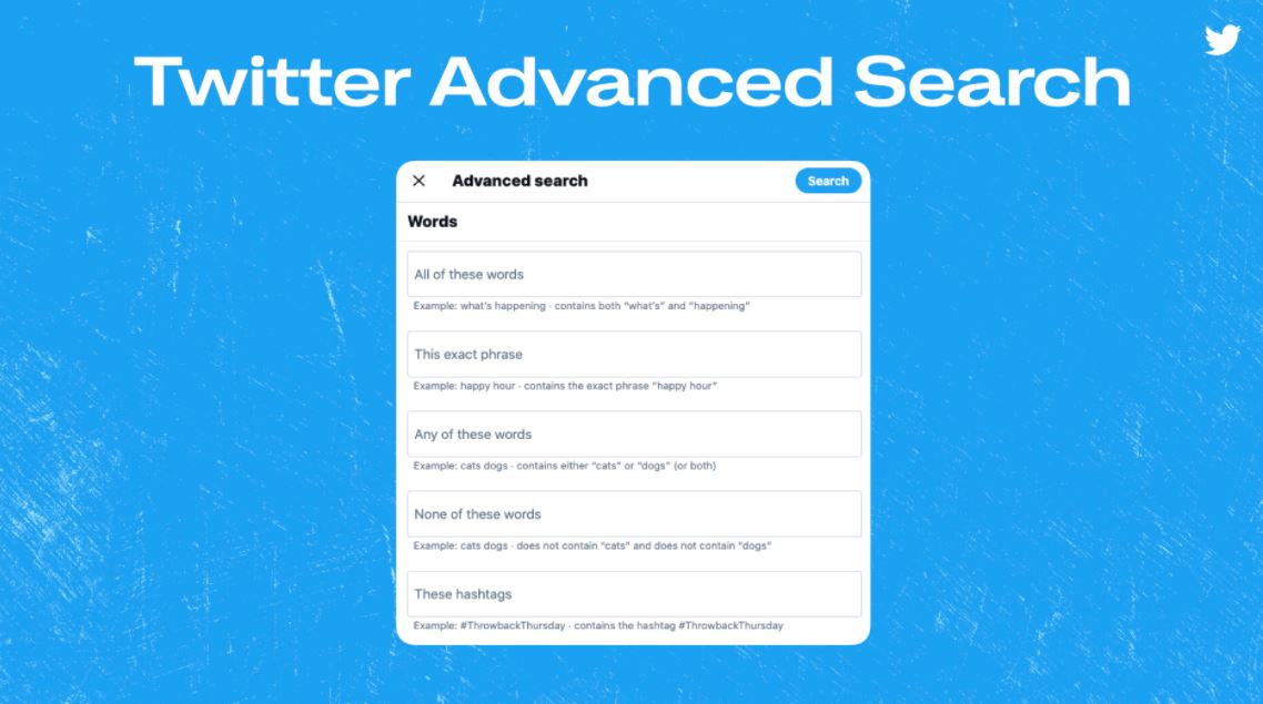 Twitter unveils Advanced Search