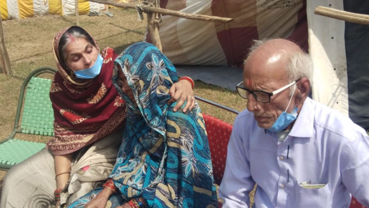 5 साल बाद मिली लापता बुजुर्ग महिला 