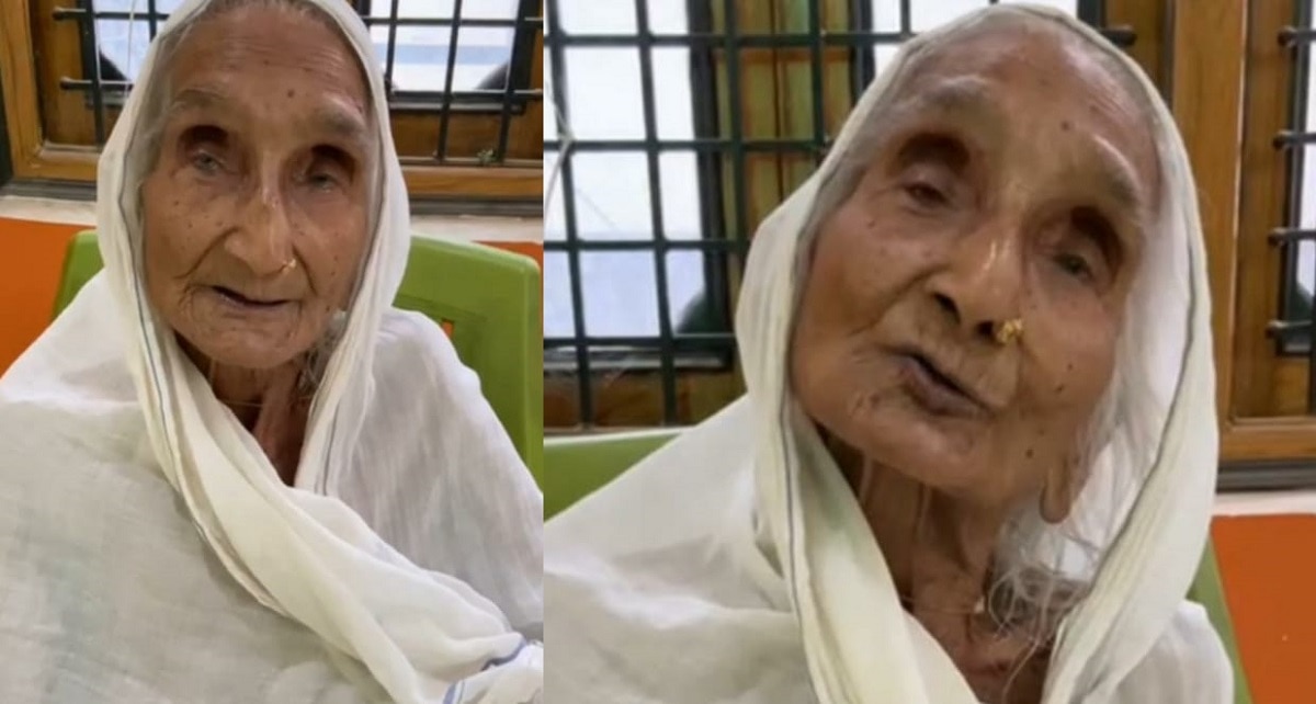 102 साल की दादी ने कोरोना को हराया