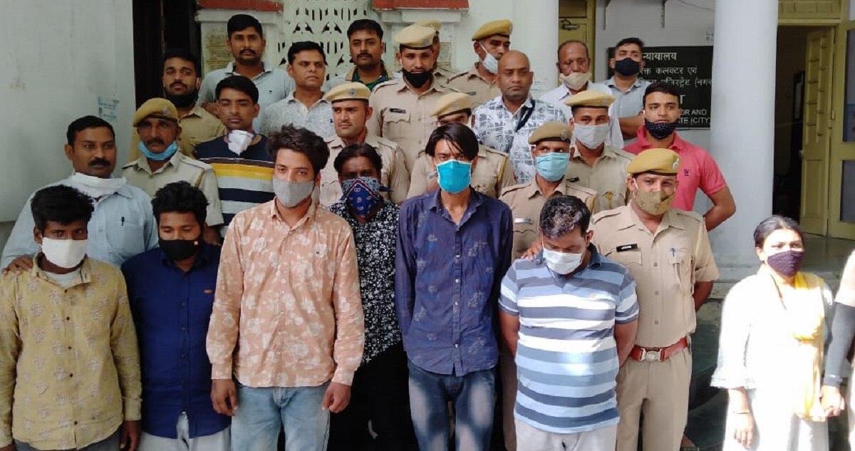 जेठ से संबंध पति को मरवाया