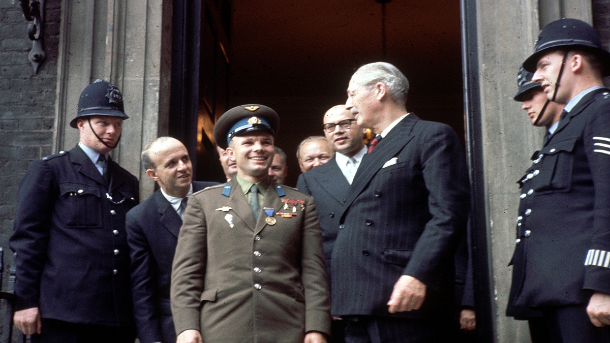 Yuri Gagarin First Human In Space