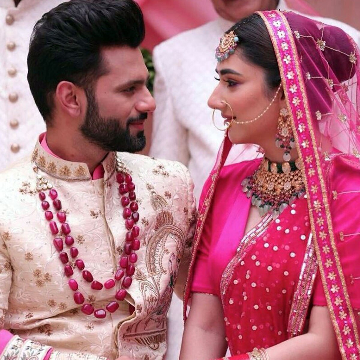 राहुल वैद्य और दिशा परमार