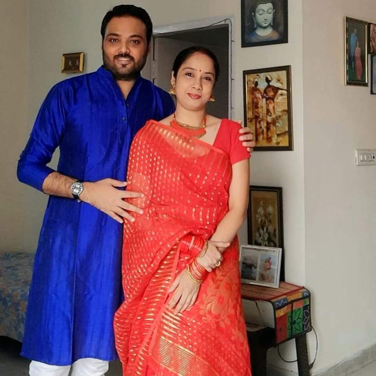 bihar woman lost her husband