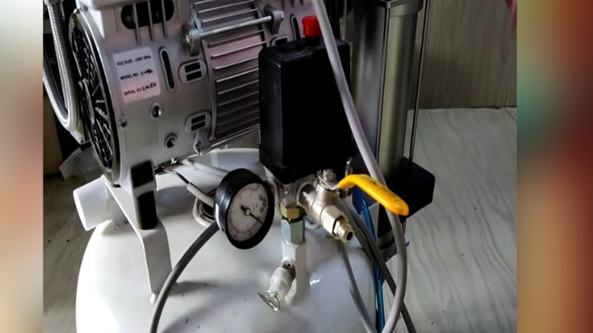 डॉक्टर ने बनाई जुगाड़ की मशीन, हवा से खींच कर मरीज को दे रहे इमरजेंसी ऑक्सीजन