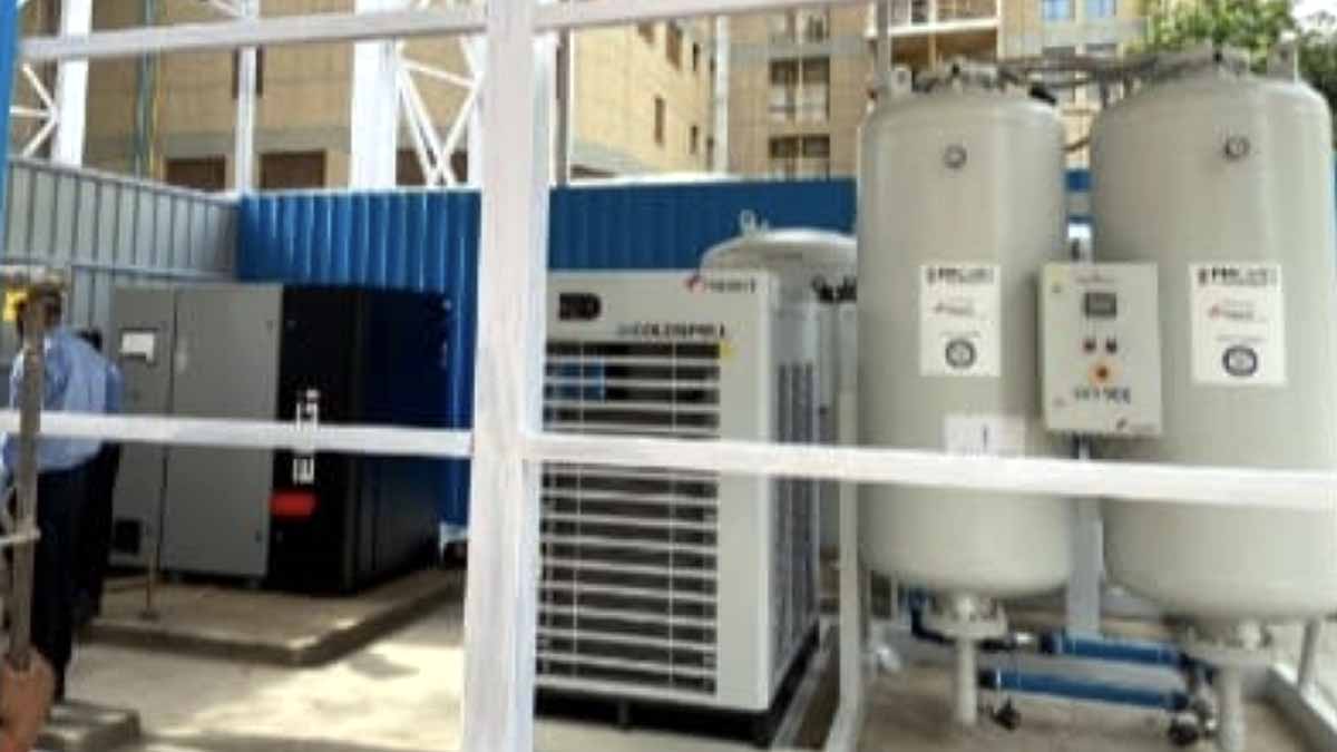 DRDO Tejas Oxygen Plant in AIIMS RML 