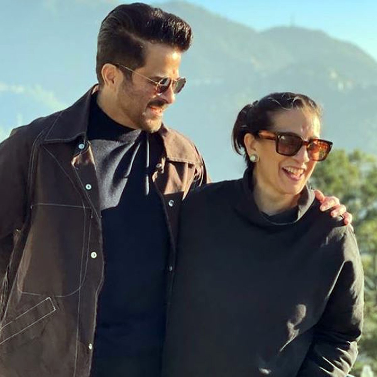 वाइफ सुनीता संग अनिल कपूर