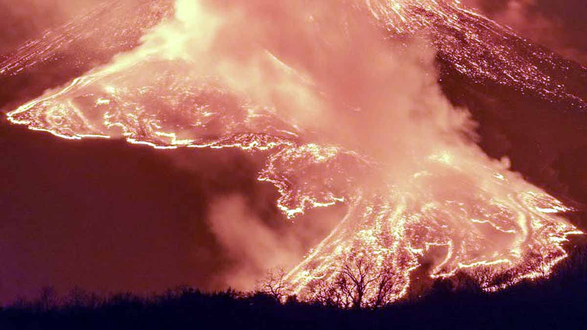 Mount Etna Primitive Magma