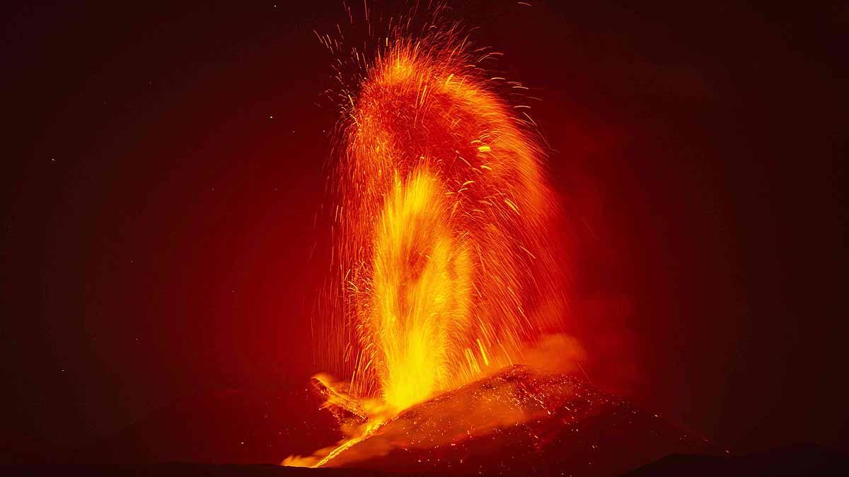 Mount Etna Primitive Magma