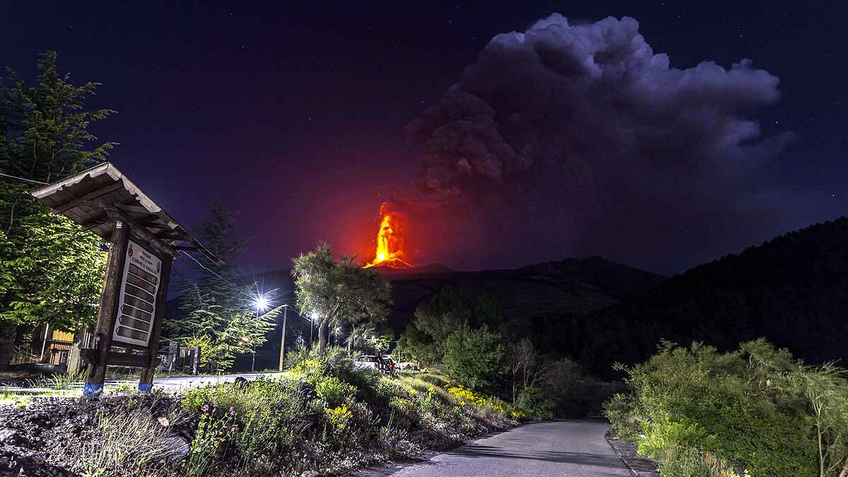 Mount Etna Primitive Magma