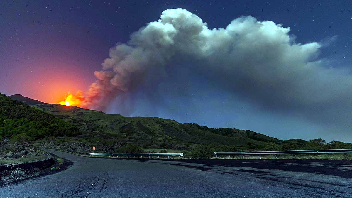 Mount Etna Primitive Magma