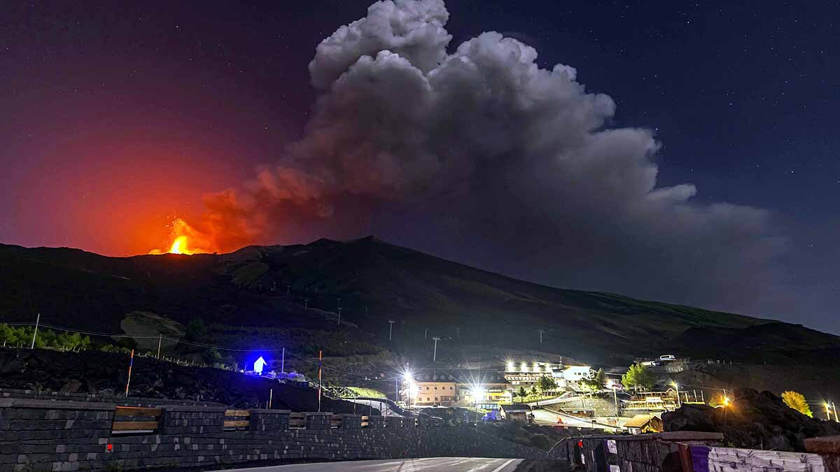 Mount Etna Primitive Magma