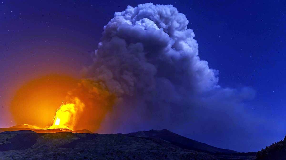 Mount Etna Primitive Magma