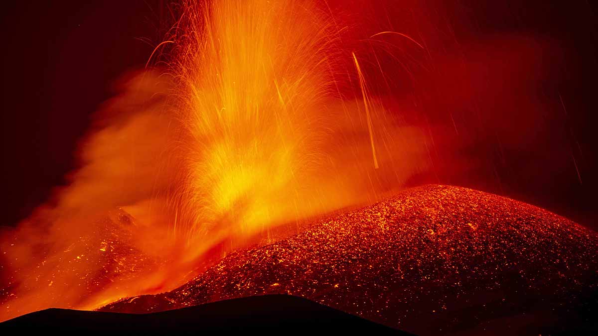 Mount Etna Primitive Magma