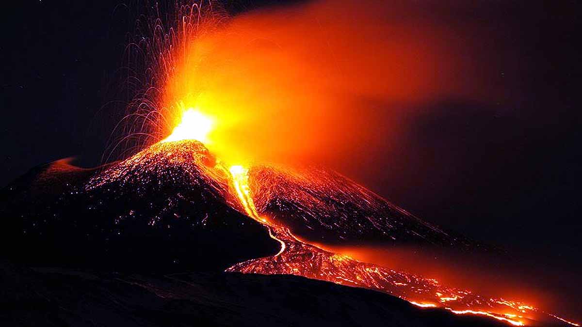 Mount Etna Primitive Magma