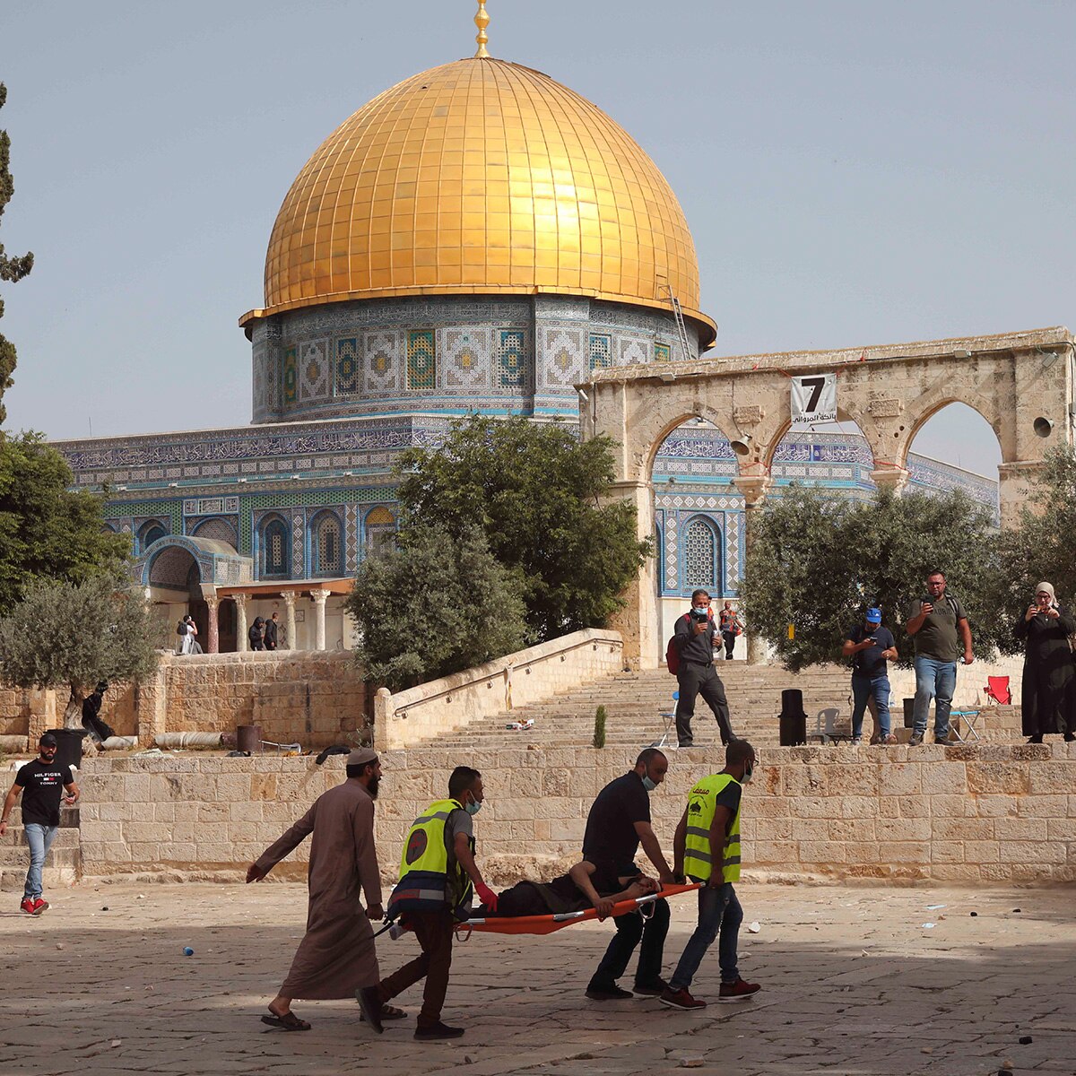 al aqsa mosque violence