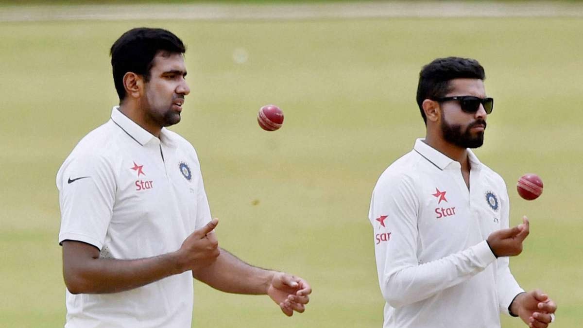 R Ashwin and ravindra jadeja 