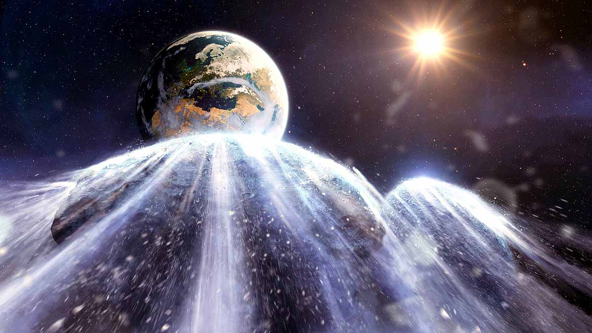 Two Huge Asteroids Flyby Earth