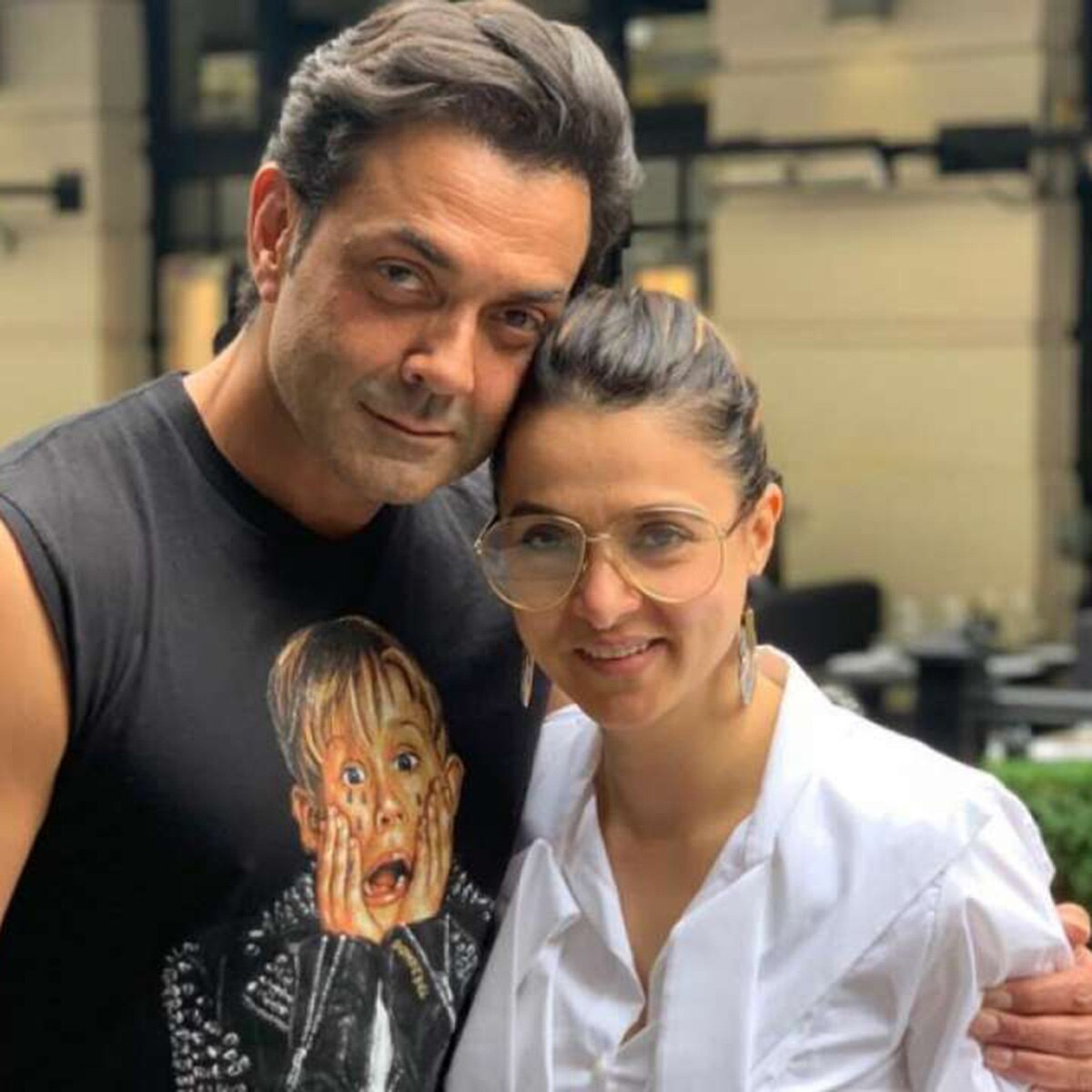 बॉबी देओल और तान्या देओल