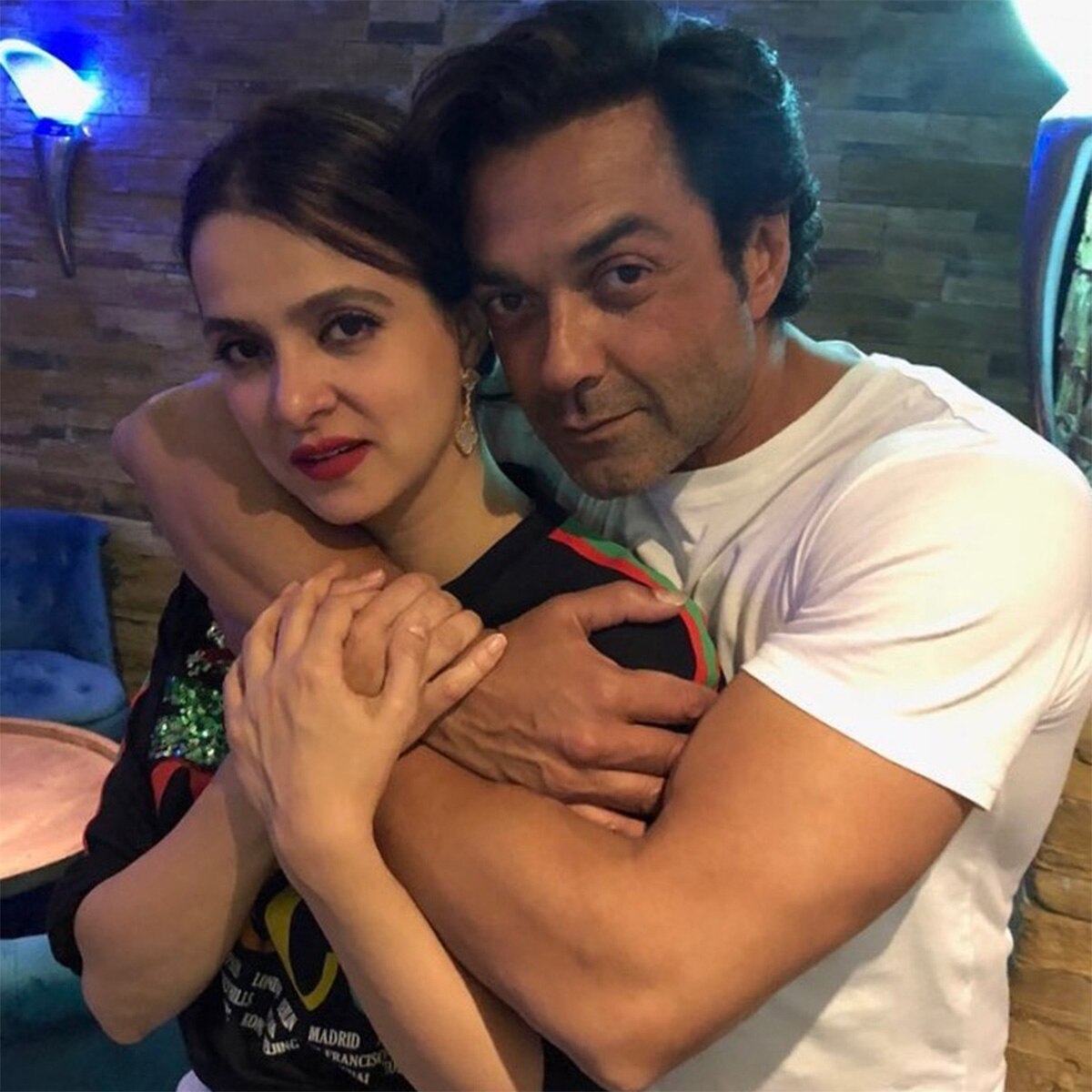 बॉबी देओल और तान्या देओल