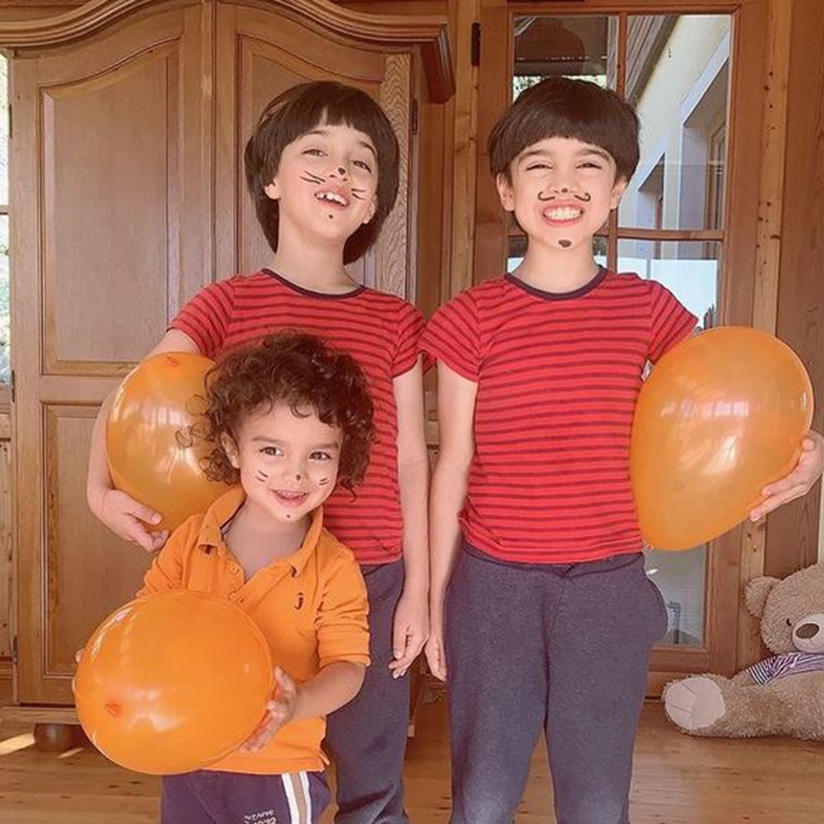 सेलिना जेटली के तीनों बच्चे