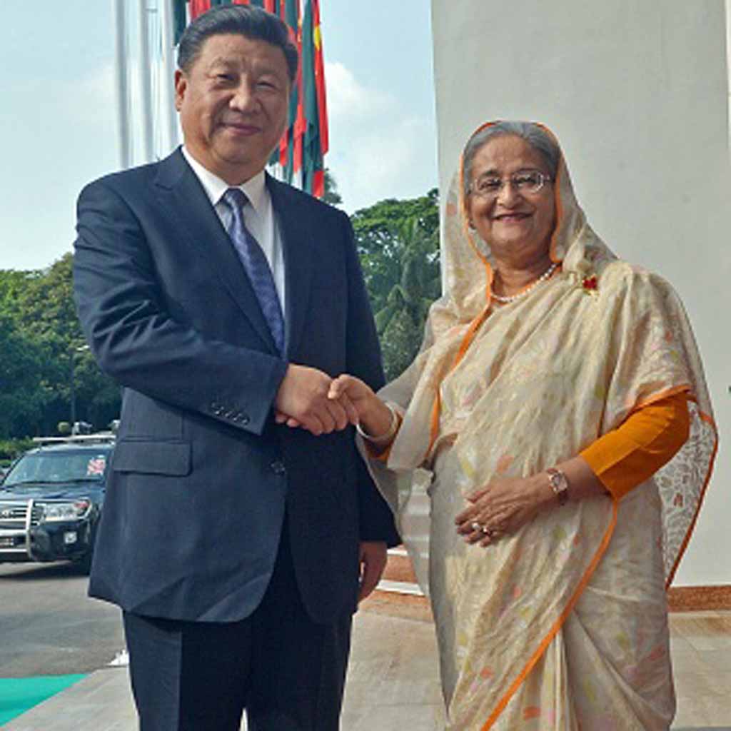 China threatened Bangladesh