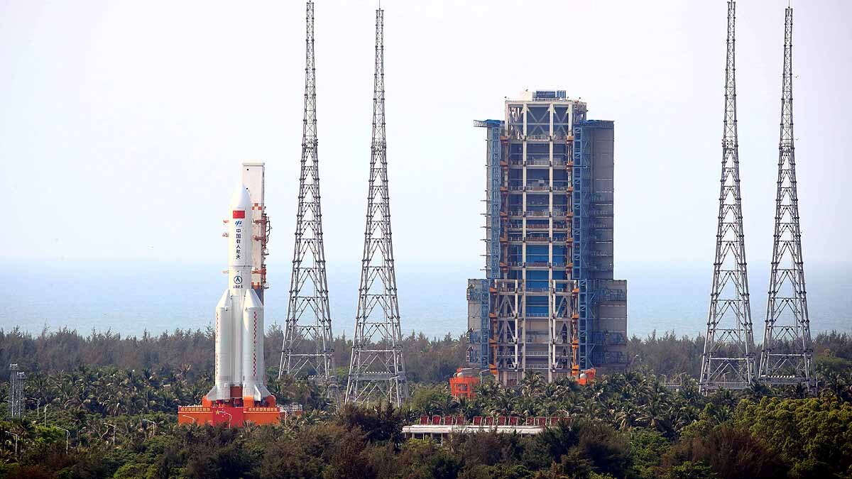 Uncontrolled Chinese Rocket New Zealand