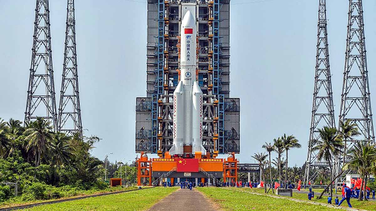 Uncontrolled Chinese Rocket New Zealand