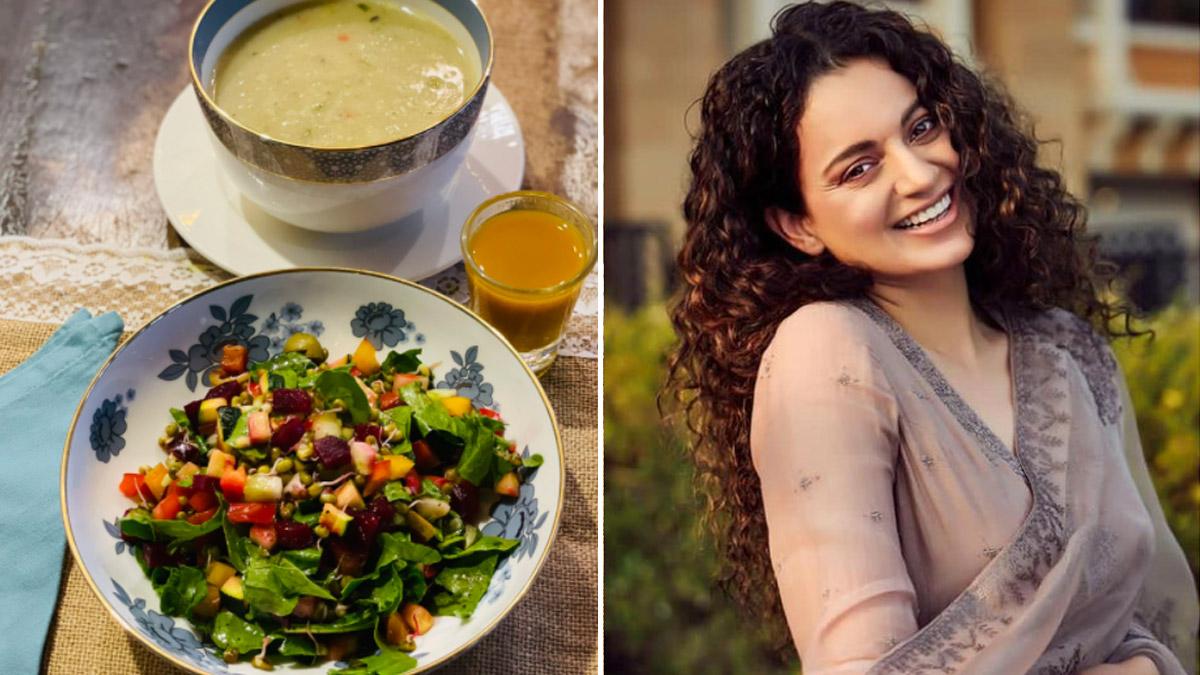कड़क चाय से दाल चावल तक, कंगना ने पहली बार बताया पूरे दिन का डाइट चार्ट