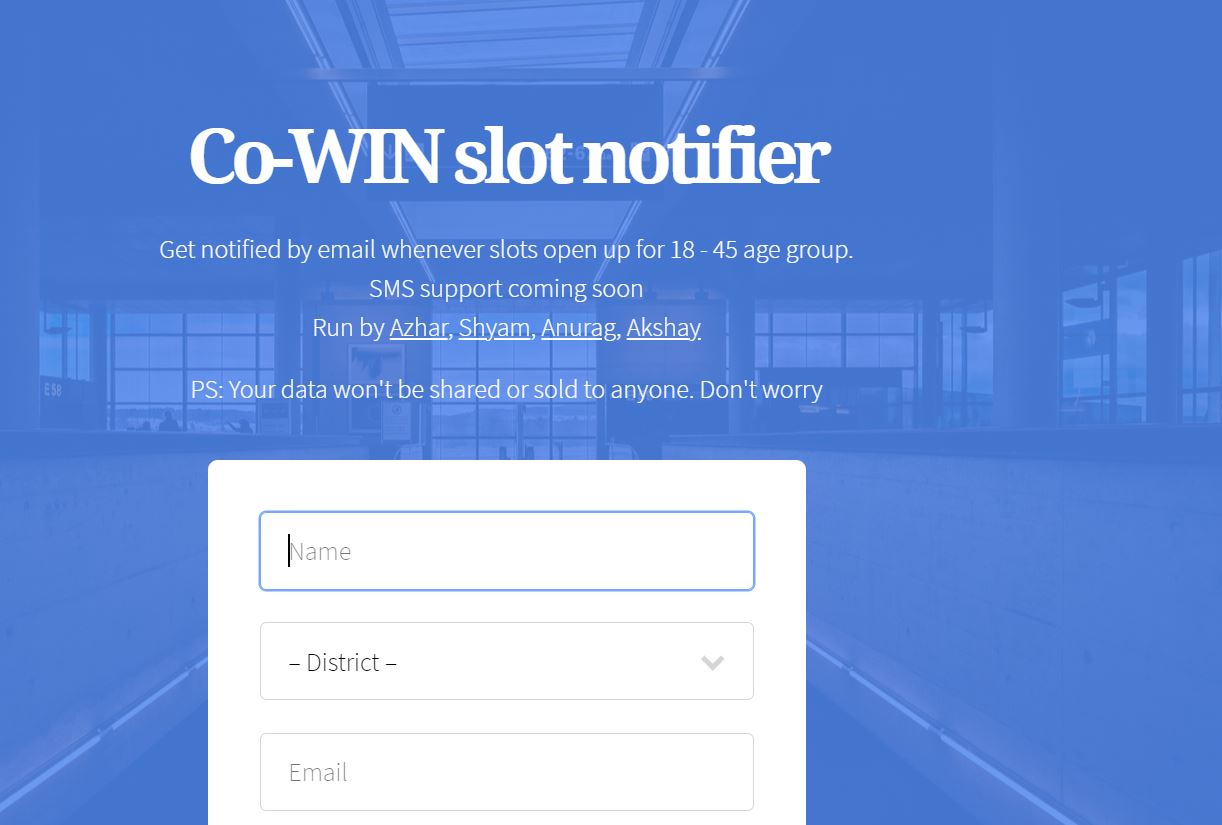 Corona Vaccine Tracker