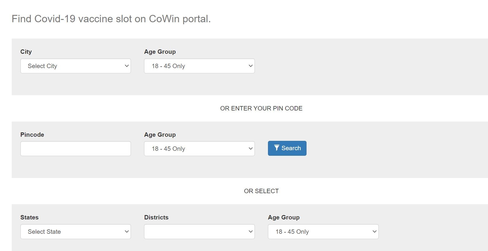 Corona Vaccine Tracker