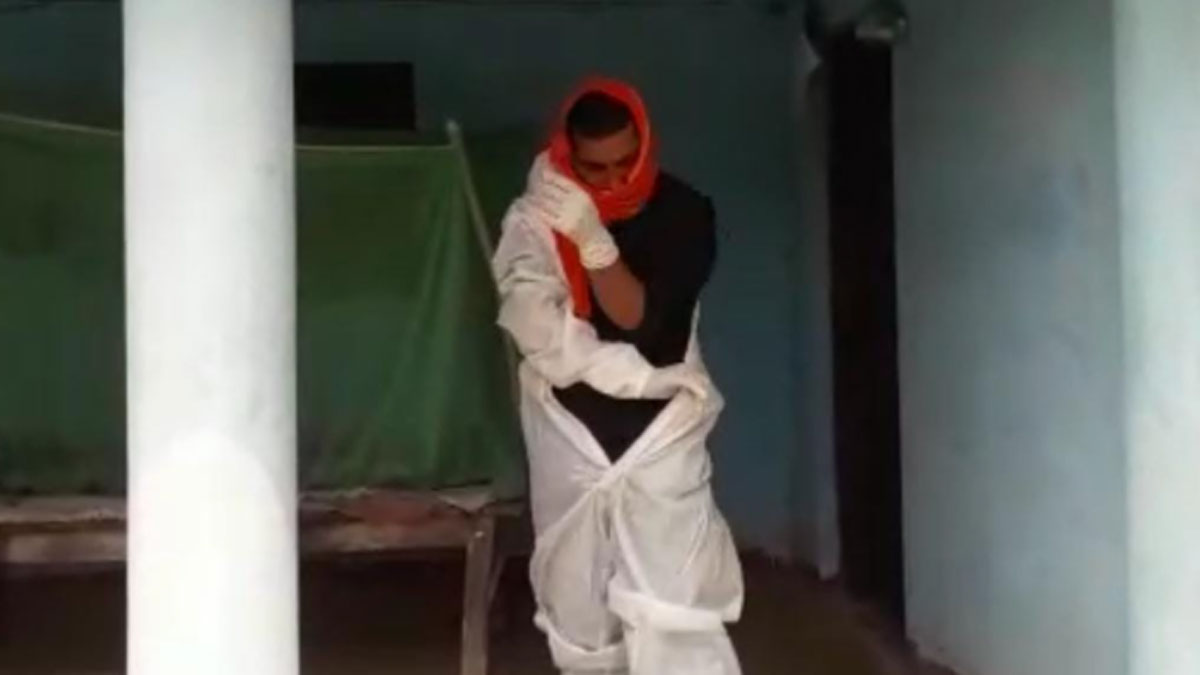 डॉक्टर ने किया मरीज का अंतिस संस्कार 