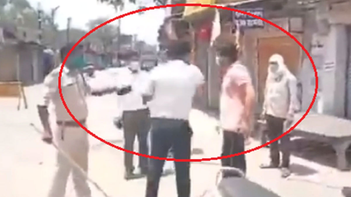 एसडीएम ने युवक को सड़क पर मारे थे थप्पड़ 