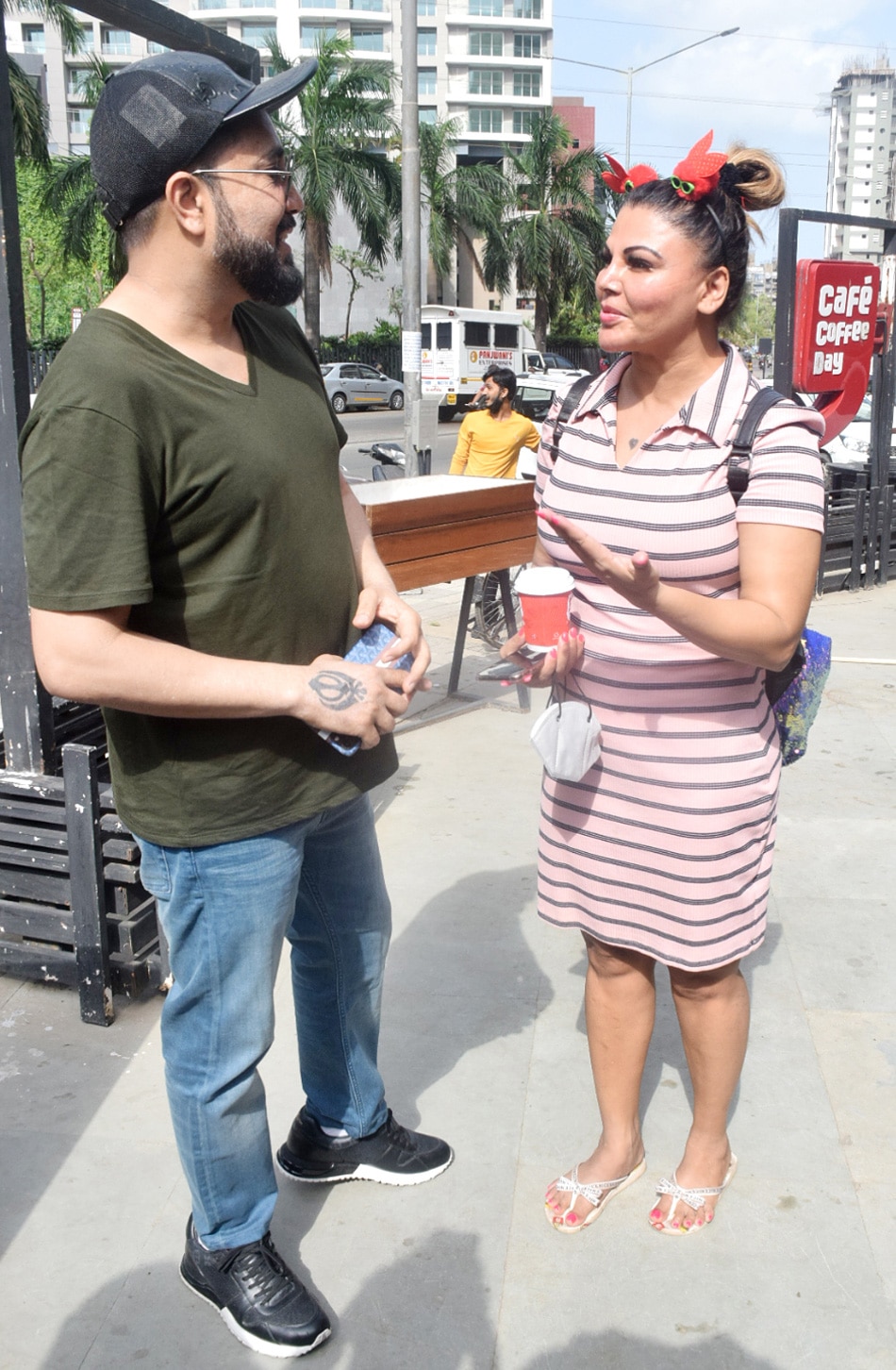 राखी सावंत-मीका सिंह  