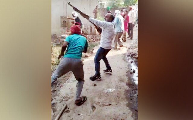 Viral Video of Clash between two groups