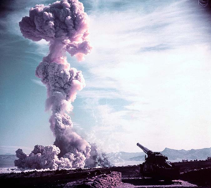 First Nuclear Test Quasi crystals