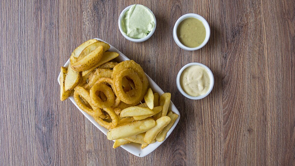 फ्राई फूड में फैट