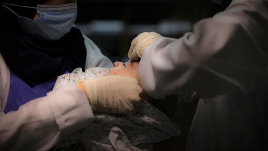 five month old baby safe 