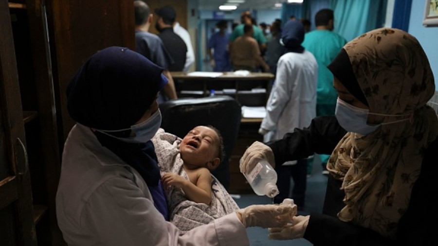 five month old baby safe 