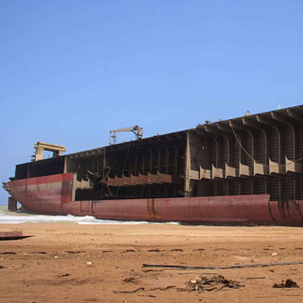 Gadani shipbreaking yard