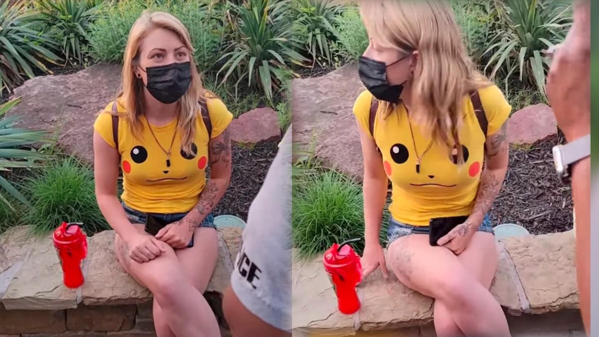 Women shorts too short