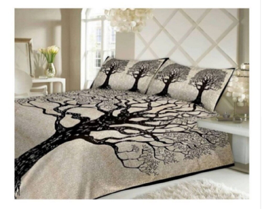 Bedsheet with 2 Pillow Covers