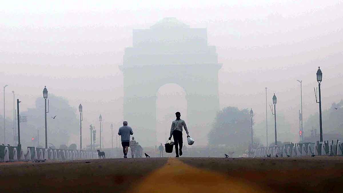 India Corona crisis Air Pollution