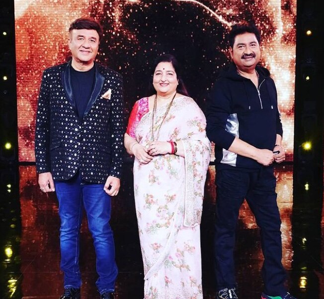 अनु मल‍िक-अनुराधा पौडवाल-कुमार सानू  