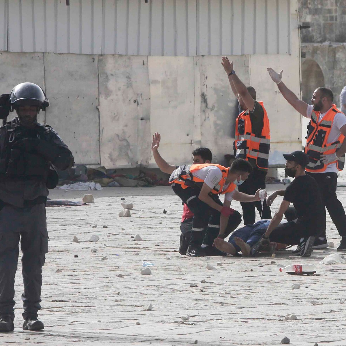 al aqsa mosque violence