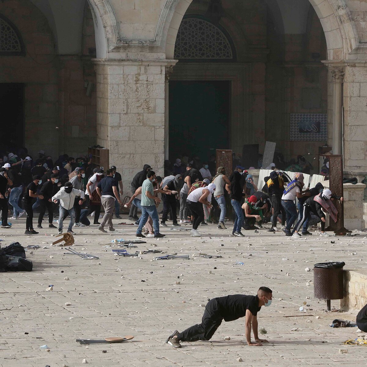 al aqsa mosque violence